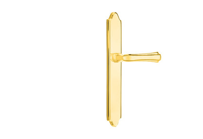 Emtek Configuration 3 - 1 1/2x11 Brass Concord Multipoint Lock Trim Polished Brass