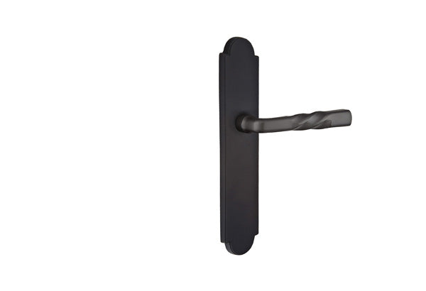 Emtek Configuration 4 Sandcast Arched 2X10 Multi Point Lock Trim Only