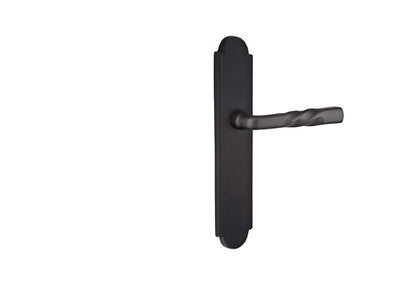 Emtek Configuration 4 Sandcast Arched 2X10 Multi Point Lock Trim Only