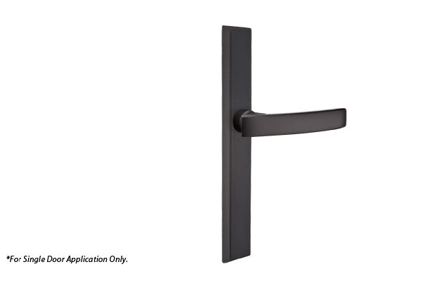 Emtek Configuration 4 Sandcast Rectangular 1 1/2 Inch x11 Inch Multi Point Lock Trim Only