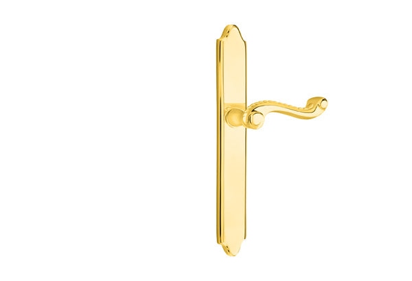Emtek Configuration 4 Multi Point Lock - 1 1/2 x11 Inch Brass Concord Plate Trim Only