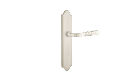 Emtek Configuration 4 2x10 Multi Point Lock - Brass Concord Plate  Trim Only