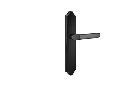 Emtek Configuration 4 - 2x10" Concord Multipoint Lock Trim Flat Black