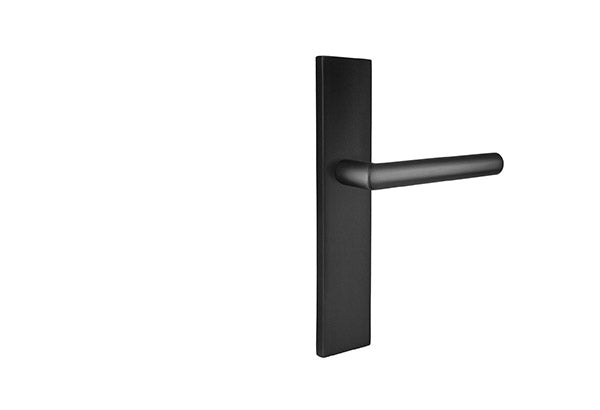 Emtek Configuration 4 2x10" Modern Multipoint Lock Trim Flat Black