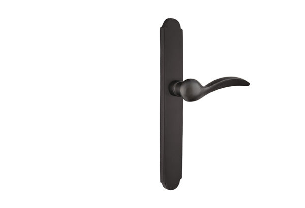 Emtek Configuration 4 Sandcast Arched 1 1/2 Inch x11 Inch Multi Point Lock Trim Only