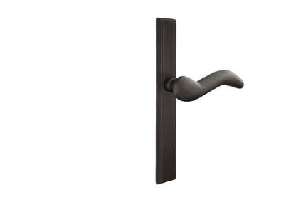 Emtek Configuration 5 1 1/2" x 11" Rectangular Sandcast Multipoint Lock Trim Cody Lever