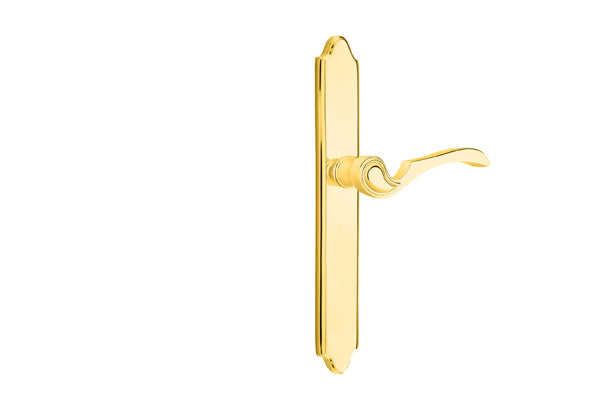 Emtek Configuration 5 Multi Point Lock - 1 1/2 x11 Inch Brass Concord Plate Trim Only