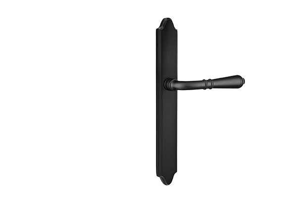 Emtek Configuration 5 - 1 1/2x11 Brass Concord Multipoint Lock Trim Flat Black