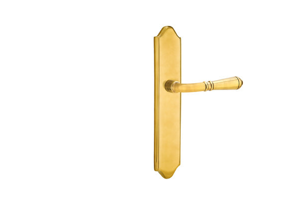 Emtek Configuration 5 2x10 Multi Point Lock - Brass Concord Plate  Trim Only