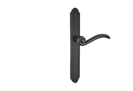 Emtek Configuration 6 Cast Bronze Tuscany 1 1/2 x 11 Inch Multi Point Lock Trim Medici Lever