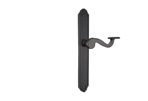 Emtek Configuration 6 Cast Bronze Tuscany 1 1/2 x 11 Inch Multi Point Lock Trim Padua Lever