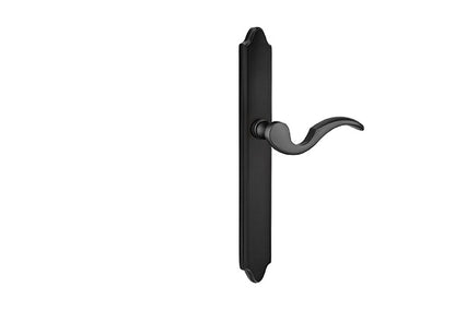 Emtek Configuration 6 - 1 1/2x11 Brass Concord Multipoint Lock Trim Flat Black