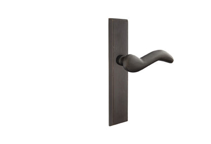 Emtek Configuration 7 Sandcast Rectangular 2x10 Multi Point Lock Trim Cody Lever