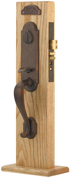 Emtek Memphis Mortise Entrance Handleset