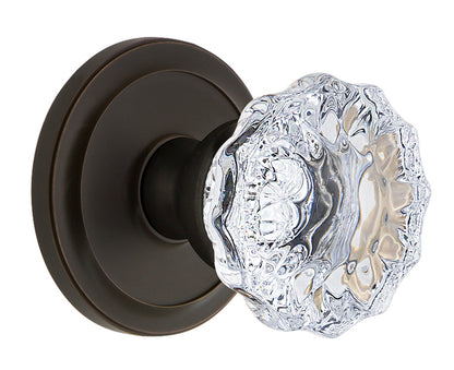 Grandeur Circulaire Rosette with Fontainebleau Knob