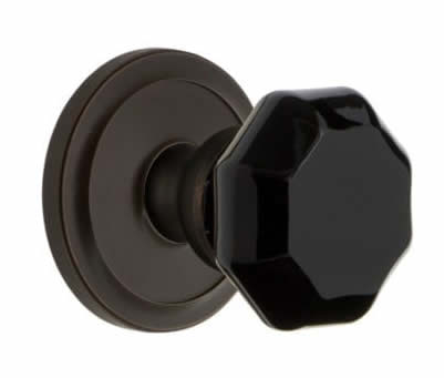 Grandeur Circulaire Rosette with Lyon Knob