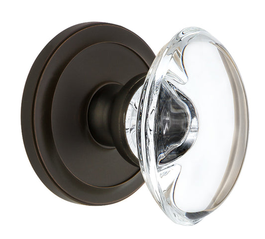 Grandeur Circulaire Rosette with Provence Knob