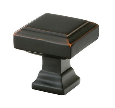 Emtek Geometric Square 1 5/8 Inch Cabinet Knob