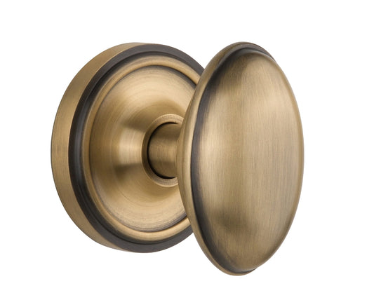 Nostalgic Warehouse Homestead Knob with Classic Rosette