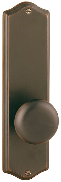 Emtek Colonial Sideplate - Providence Knob - Oil Rubbed Bronze