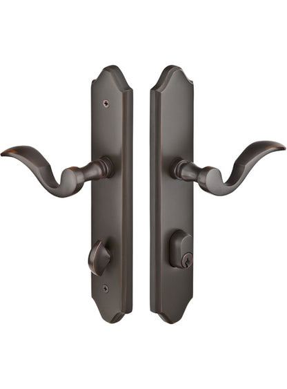 Emtek Configuration 1 - 2x10" Concord Multipoint Lock Trim