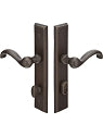 Emtek Configuration 1 Sandcast Rectangular 2X10 Multi Point Lock Trim Only
