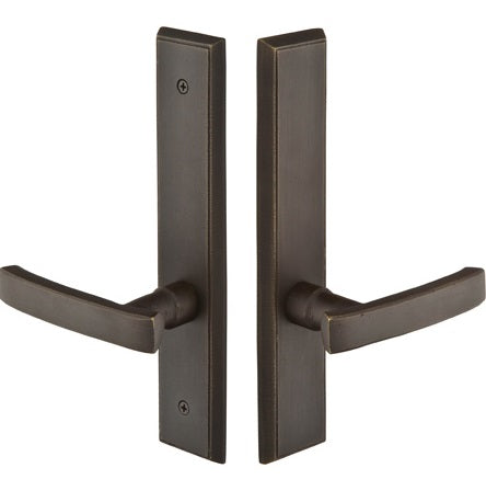 Emtek Configuration 2 2x10 Sandcast Rectangular Patio Locks