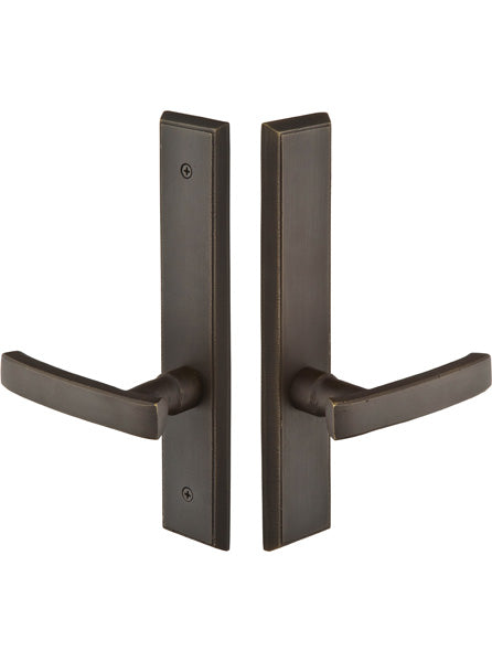Emtek Configuration 2 2x10 Sandcast Rectangular Patio Locks
