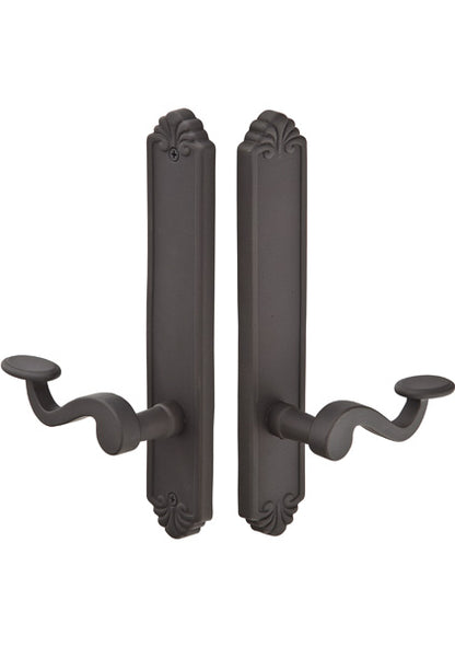 Emtek Configuration 4 2"X10" Tuscany Multipoint Lock Trim - Non-Keyed