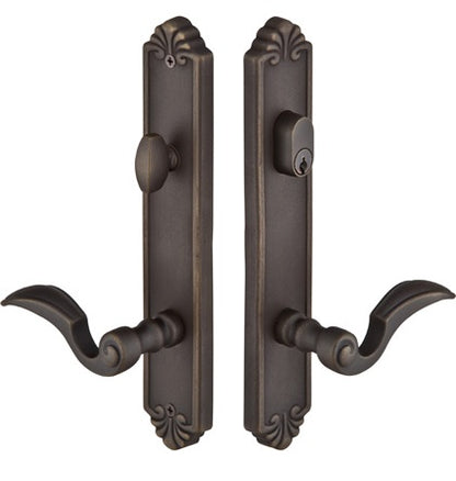 Emtek Configuration 3 2"X10" Tuscany Multipoint Lock Trim