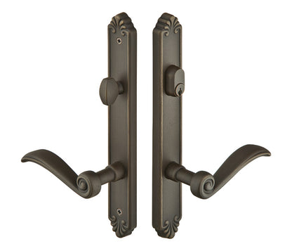Emtek Configuration 4 1 1/2" x 11" Tuscany Multipoint Lock Trim