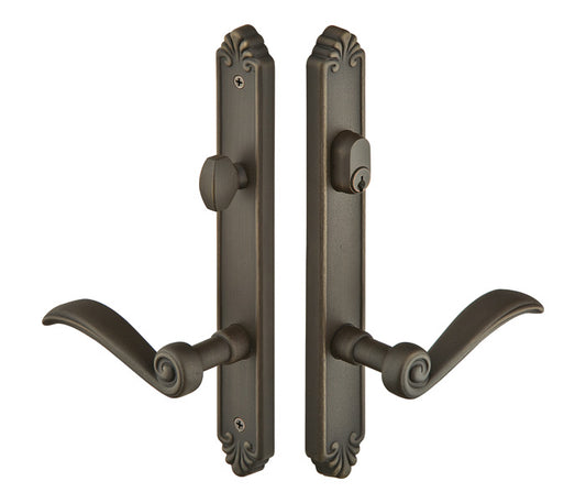 Emtek Configuration 4 1 1/2" x 11" Tuscany Multipoint Lock Trim