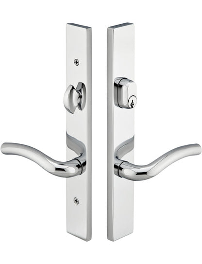 Emtek Configuration 4 1 1/2" x 11" Modern Multipoint Lock Trim