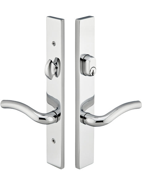 Emtek Configuration 2 1 1/2" x 11" Modern Multipoint Lock Trim