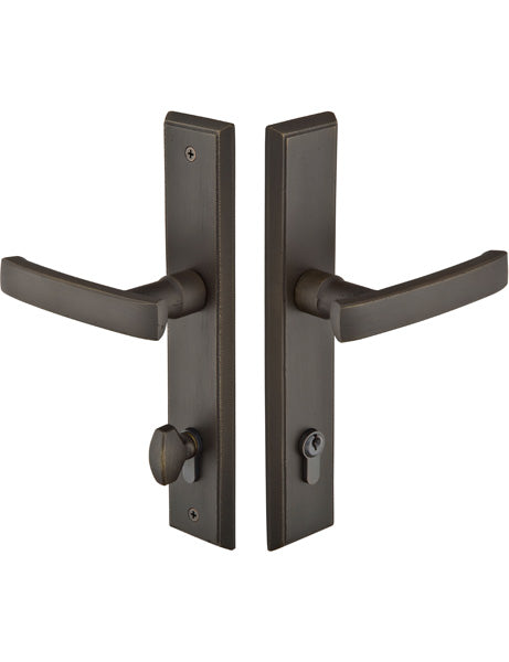 Emtek Configuration 5 2x10 Sandcast Rectangular Patio Locks