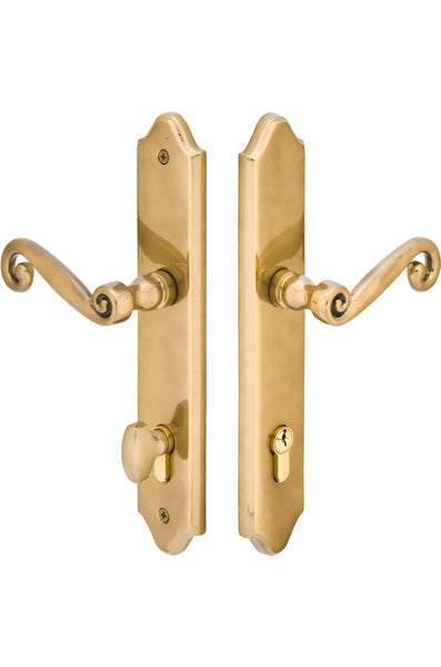 Emtek Configuration 5 - 2x10" Concord Multipoint Lock Trim