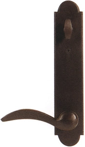 Emtek Configuration 7 - 2"X10" Arched Sandcast Multipoint Lock Trim