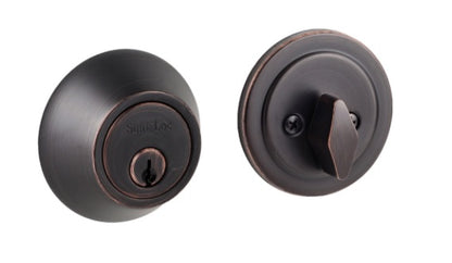 Sure-Loc Single Cylinder Deadbolt - Vintage Bronze