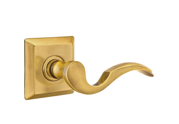 Emtek Cortina Lever French Antique-Quincy Rosette
