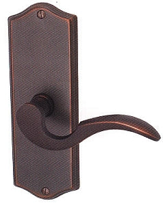Emtek Colonial Sideplate - Cortina Lever - Oil Rubbed Bronze