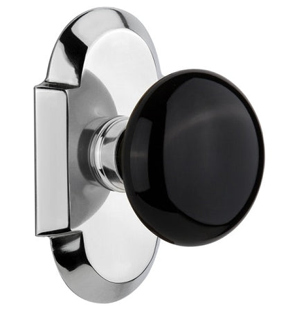 Nostalgic Warehouse Cottage Plate with Black Knob
