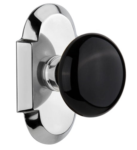 Nostalgic Warehouse Cottage Plate with Black Knob