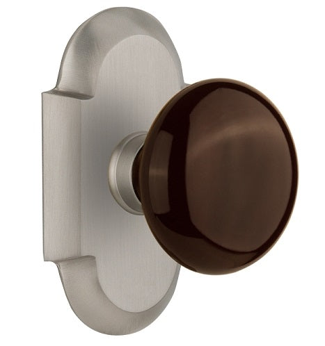 Nostalgic Warehouse Cottage Plate with Brown Knob