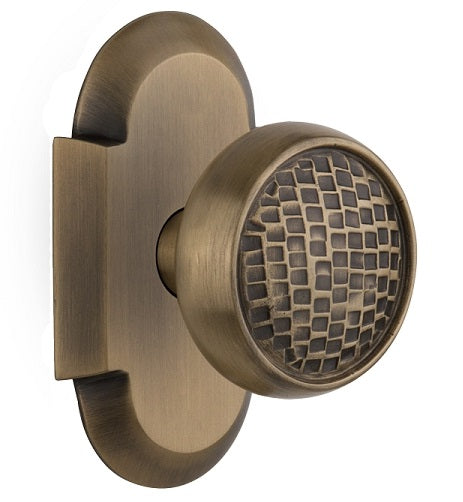 Nostalgic Warehouse Cottage Plate with Craftsman Knob