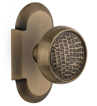 Nostalgic Warehouse Cottage Plate with Craftsman Knob