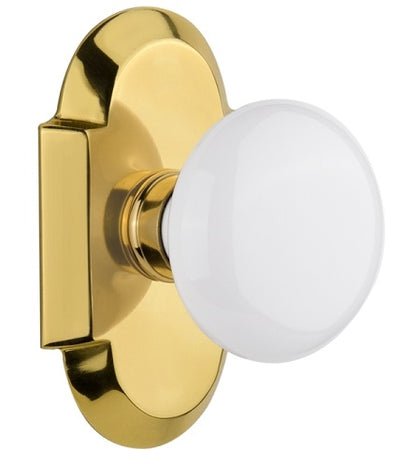 Nostalgic Warehouse Cottage Plate with White Knob