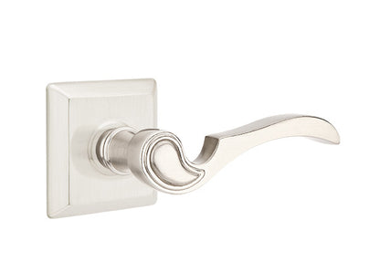 Emtek Coventry Lever with Quincy Rosette - Satin Nickel