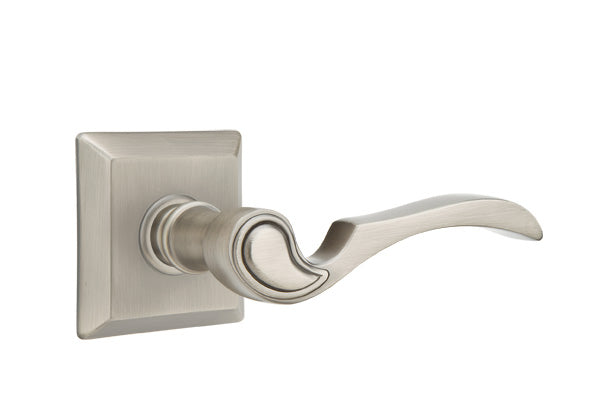 Emtek Coventry Lever Pewter-Quincy Rosette