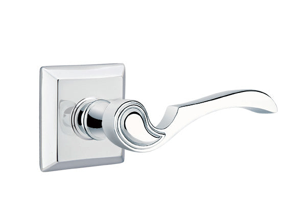 Emtek Coventry Lever Polished Chrome-Quincy Rosette