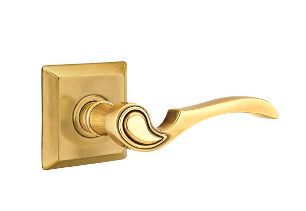 Emtek Coventry Lever French Antique-Quincy Rosette